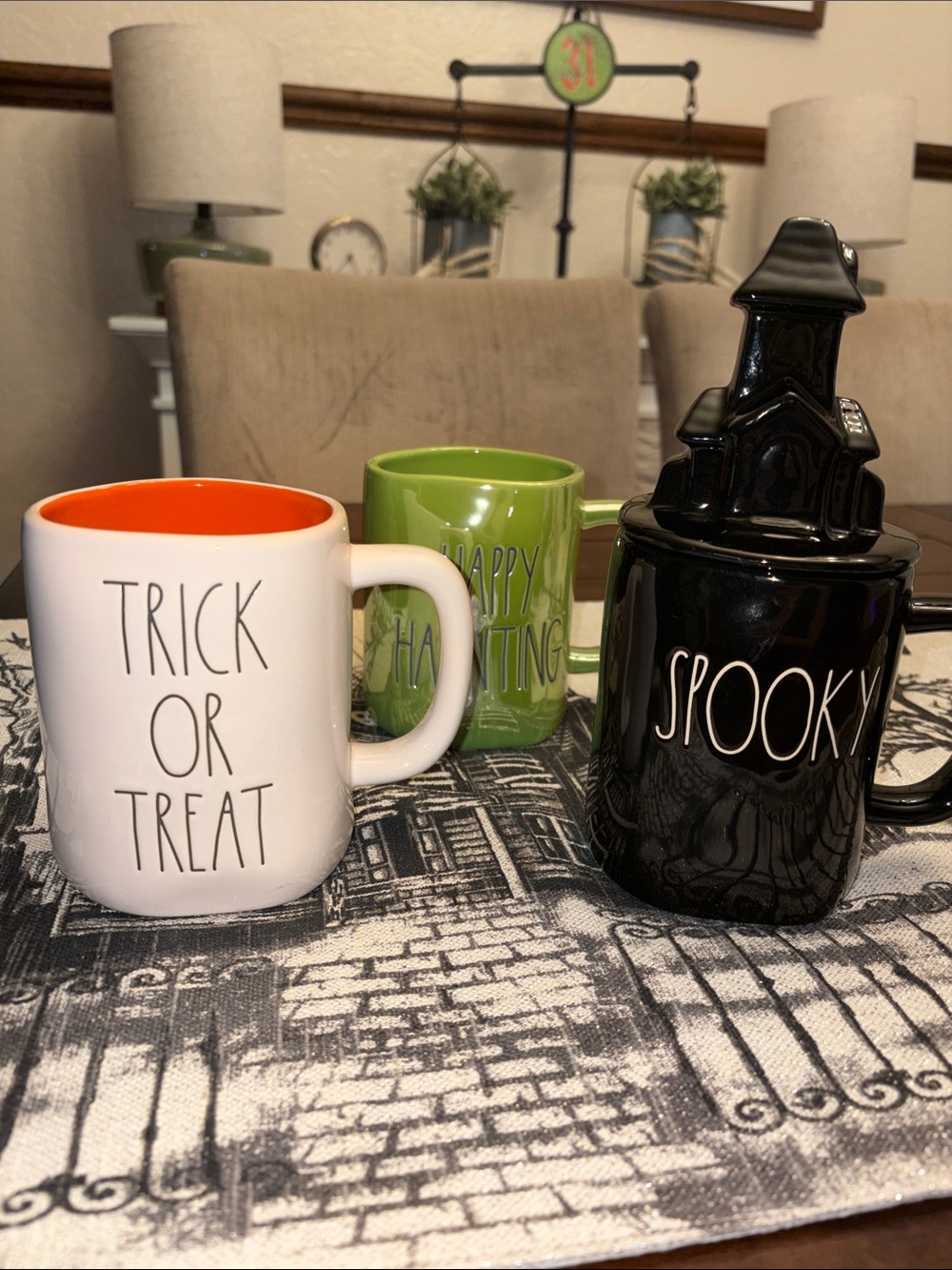 New Rae Dunn Halloween mugs bundle of 3